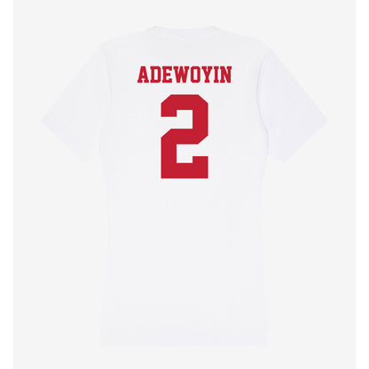 Ball State - NCAA Football : Tobi Adewoyin - Classic Shersey Women's V-Neck T-Shirt-1