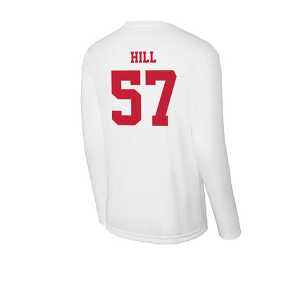 Ball State - NCAA Football : Reese Hill - Classic Shersey Activewear Long Sleeve T-Shirt-1