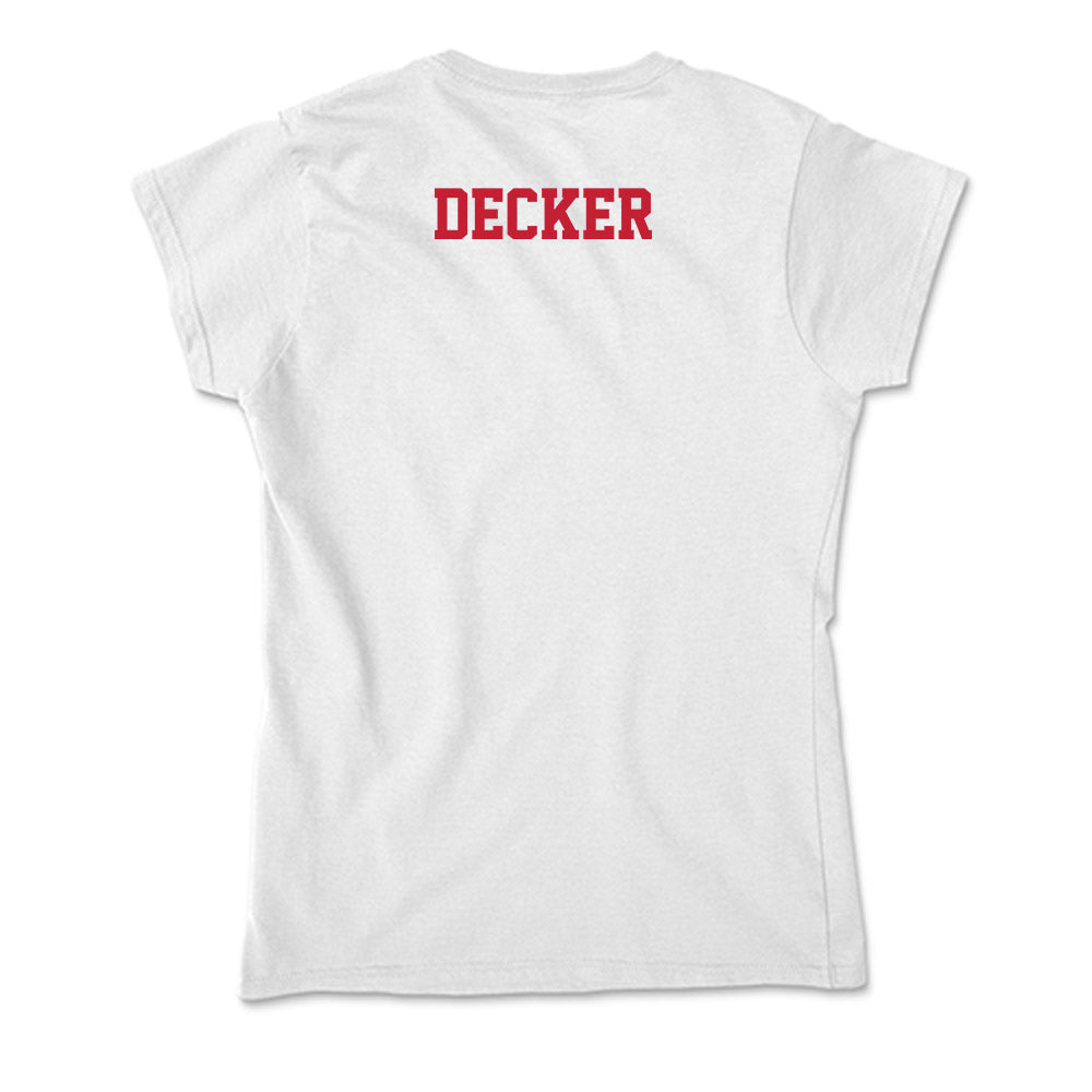 Ball State - NCAA Women's Cross Country : Emily Decker - Classic Shersey Soft Style Women’s T-Shirt-1