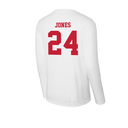 Ball State - NCAA Men's Basketball : Mason Jones - Classic Shersey Activewear Long Sleeve T-Shirt-1