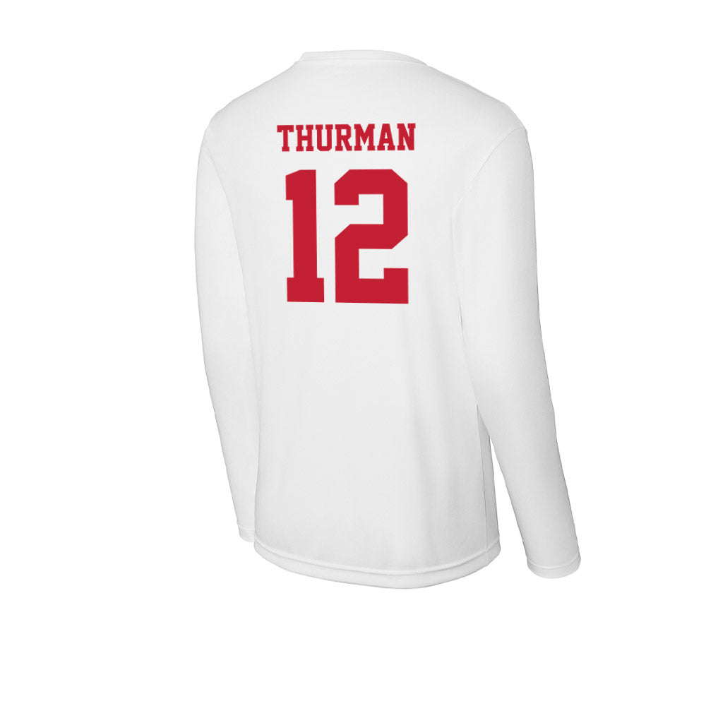 Ball State - NCAA Softball : Jordyn Thurman - Classic Shersey Activewear Long Sleeve T-Shirt-1