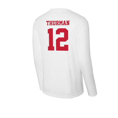 Ball State - NCAA Softball : Jordyn Thurman - Classic Shersey Activewear Long Sleeve T-Shirt-1