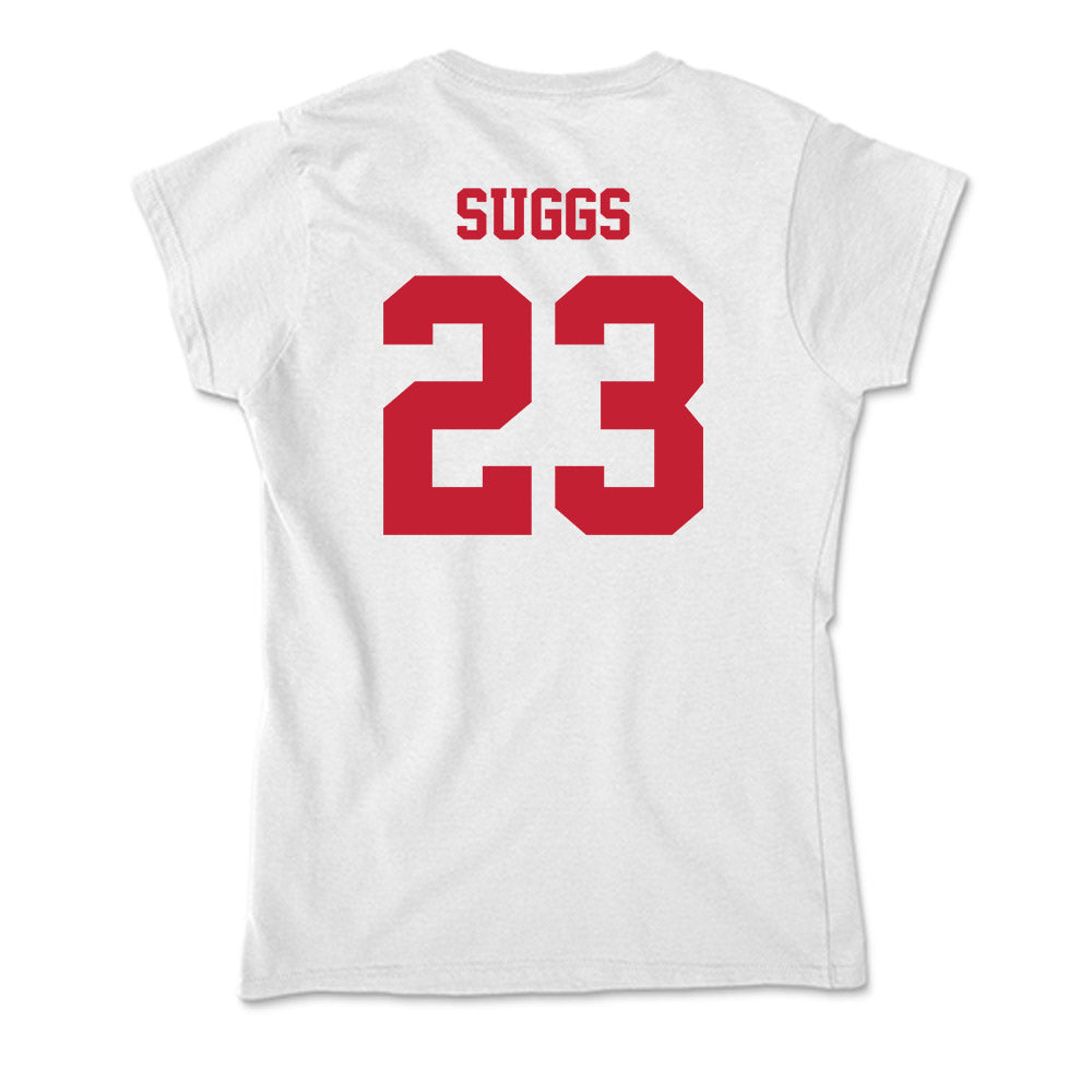 Ball State - NCAA Football : Jordan Suggs - Classic Shersey Soft Style Women’s T-Shirt-1