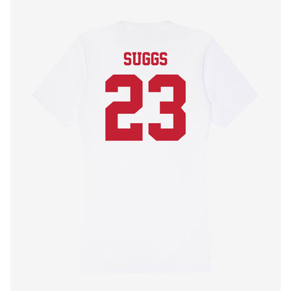 Ball State - NCAA Football : Jordan Suggs - Classic Shersey Women's V-Neck T-Shirt-1
