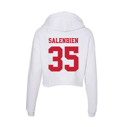 Ball State - NCAA Women's Basketball : Bree Salenbien - Classic Shersey Women's Crop Fleece Hoodie-1