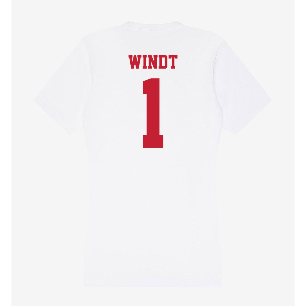 Ball State - NCAA Men's Volleyball : Tyler Windt - Classic Shersey Women's V-Neck T-Shirt-1