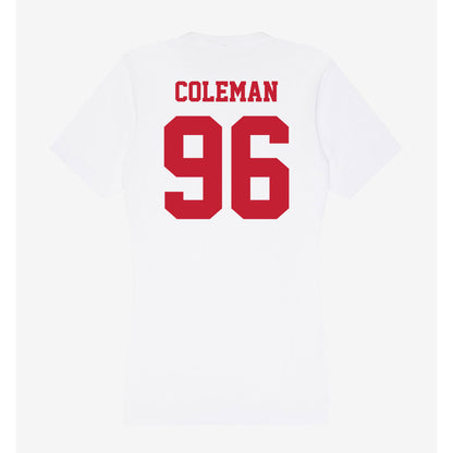 Ball State - NCAA Football : Joshua Coleman - Classic Shersey Women's V-Neck T-Shirt-1
