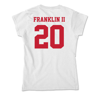 Ball State - NCAA Football : Cedric Franklin II - Classic Shersey Soft Style Women’s T-Shirt-1