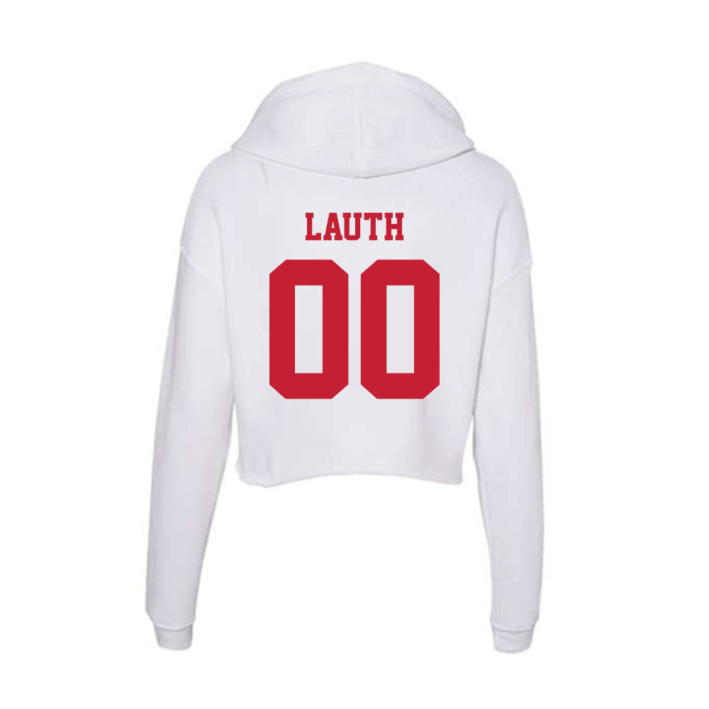 Ball State - NCAA Softball : Mandy Lauth - Classic Shersey Women's Crop Fleece Hoodie-1