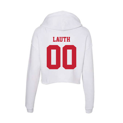 Ball State - NCAA Softball : Mandy Lauth - Classic Shersey Women's Crop Fleece Hoodie-1