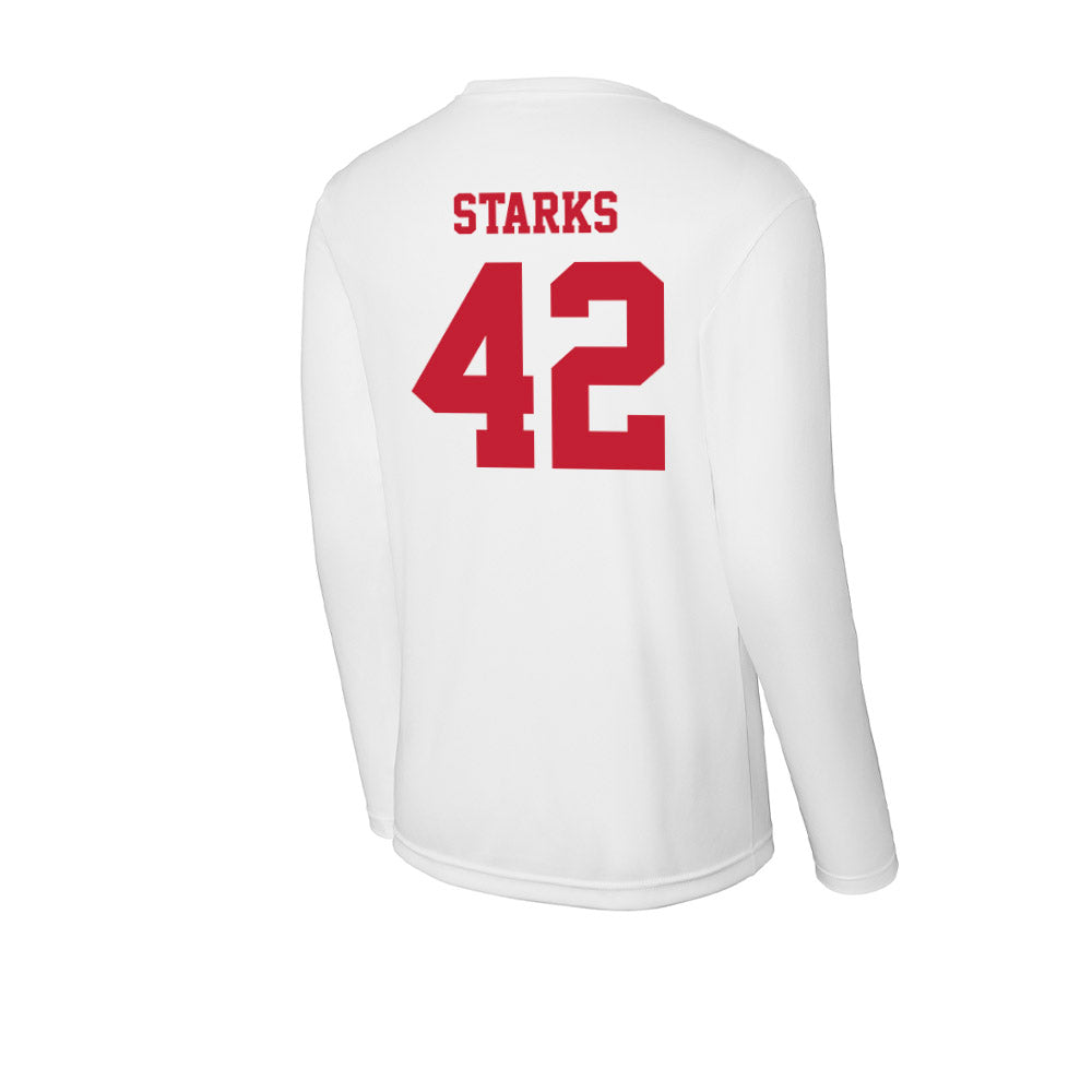 Ball State - NCAA Football : Layton Starks - Classic Shersey Activewear Long Sleeve T-Shirt-1