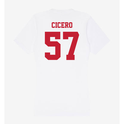 Ball State - NCAA Football : Nolan Cicero - Classic Shersey Women's V-Neck T-Shirt-1