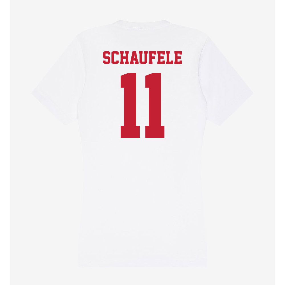Ball State - NCAA Women's Soccer : Ainsley Schaufele - Classic Shersey Women's V-Neck T-Shirt-1