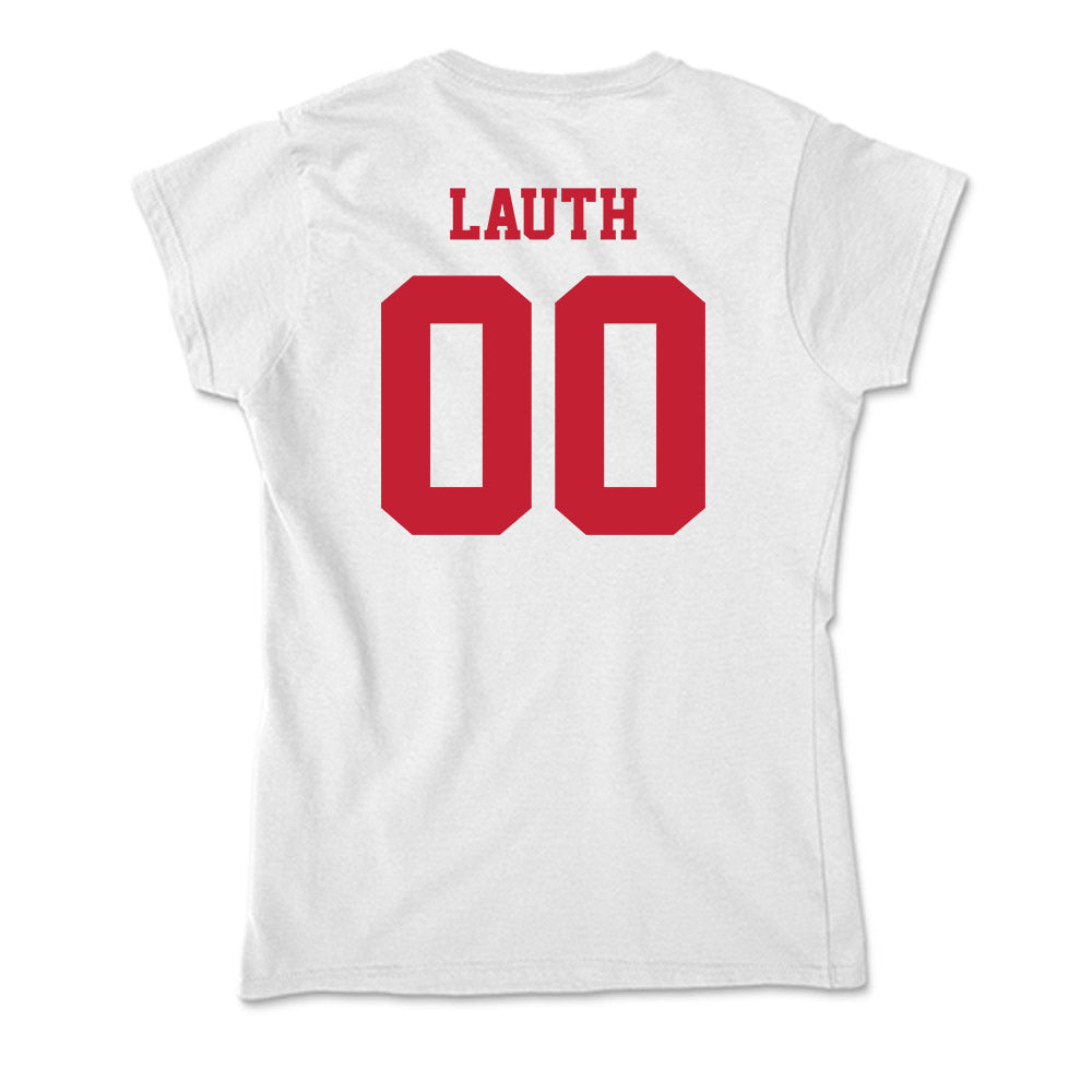 Ball State - NCAA Softball : Mandy Lauth - Classic Shersey Soft Style Women’s T-Shirt-1
