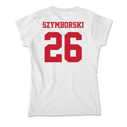 Ball State - NCAA Football : Lucas Szymborski - Classic Shersey Soft Style Women’s T-Shirt-1