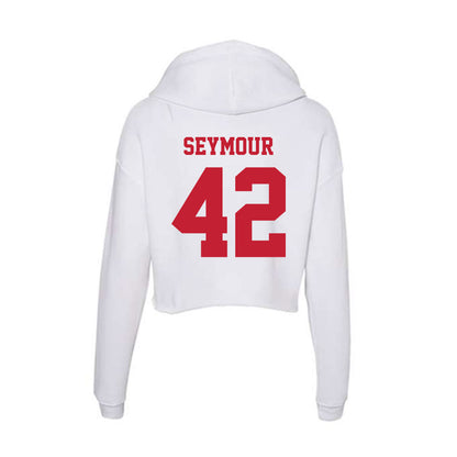 Ball State - NCAA Football : AJ Seymour - Classic Shersey Women's Crop Fleece Hooded Sweatshirt-1