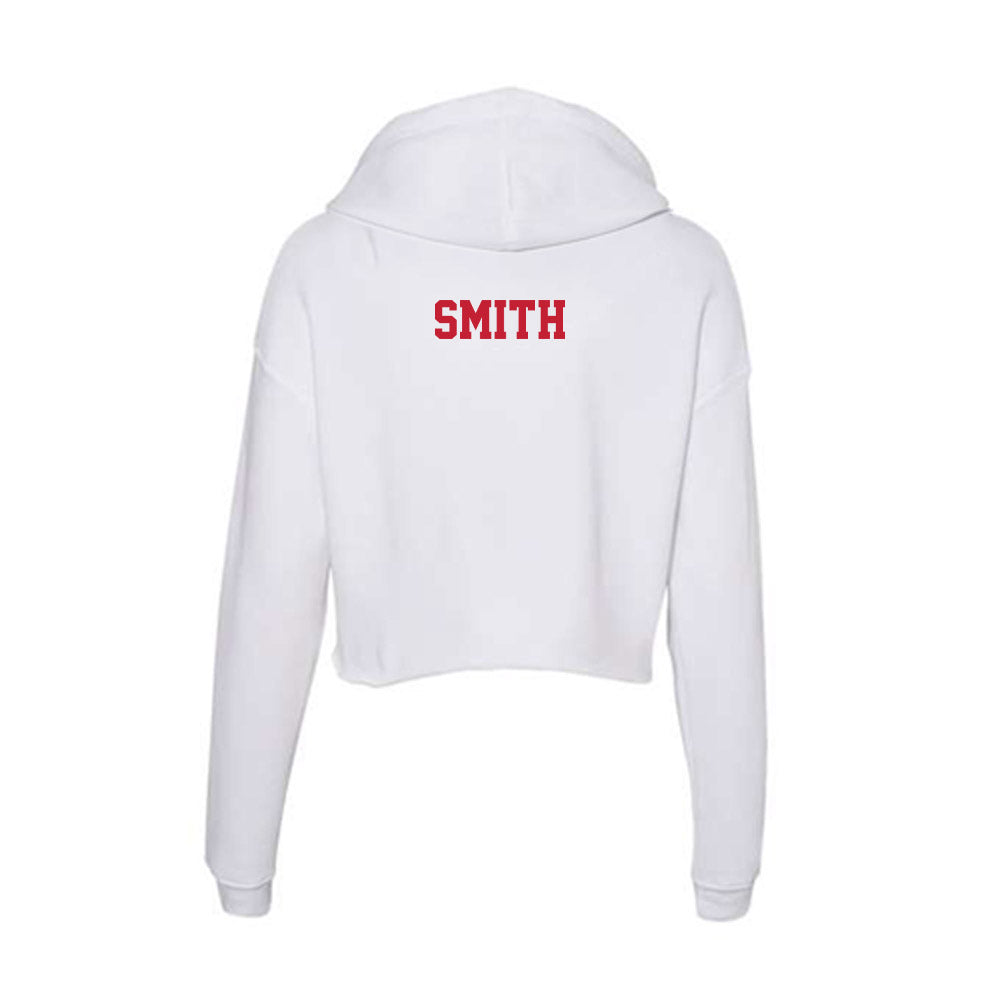 Ball State - NCAA Men's Golf : Carter Smith - Classic Shersey Women's Crop Fleece Hoodie-1