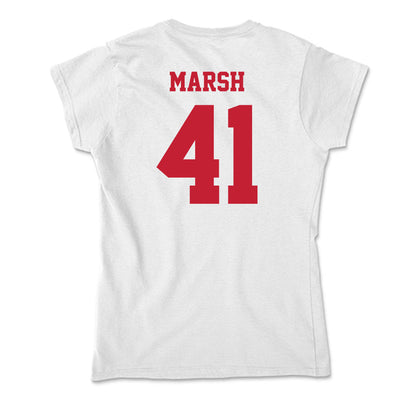 Ball State - NCAA Football : Ben Marsh - Classic Shersey Soft Style Women’s T-Shirt-1