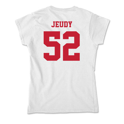 Ball State - NCAA Football : Jacob Jeudy - Classic Shersey Soft Style Women’s T-Shirt-1