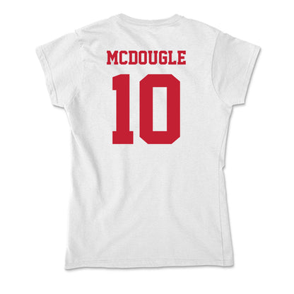 Ball State - NCAA Football : Jamarion Mcdougle - Classic Shersey Soft Style Women’s T-Shirt-1
