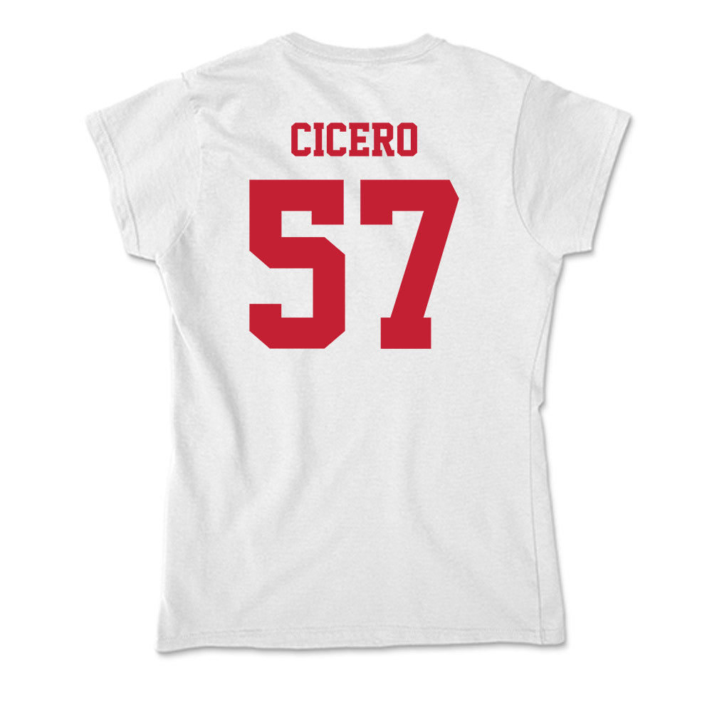 Ball State - NCAA Football : Nolan Cicero - Classic Shersey Soft Style Women’s T-Shirt-1