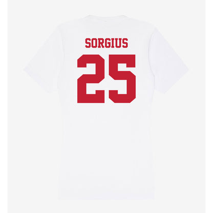 Ball State - NCAA Baseball : Kendric Sorgius - Classic Shersey Women's V-Neck T-Shirt-1