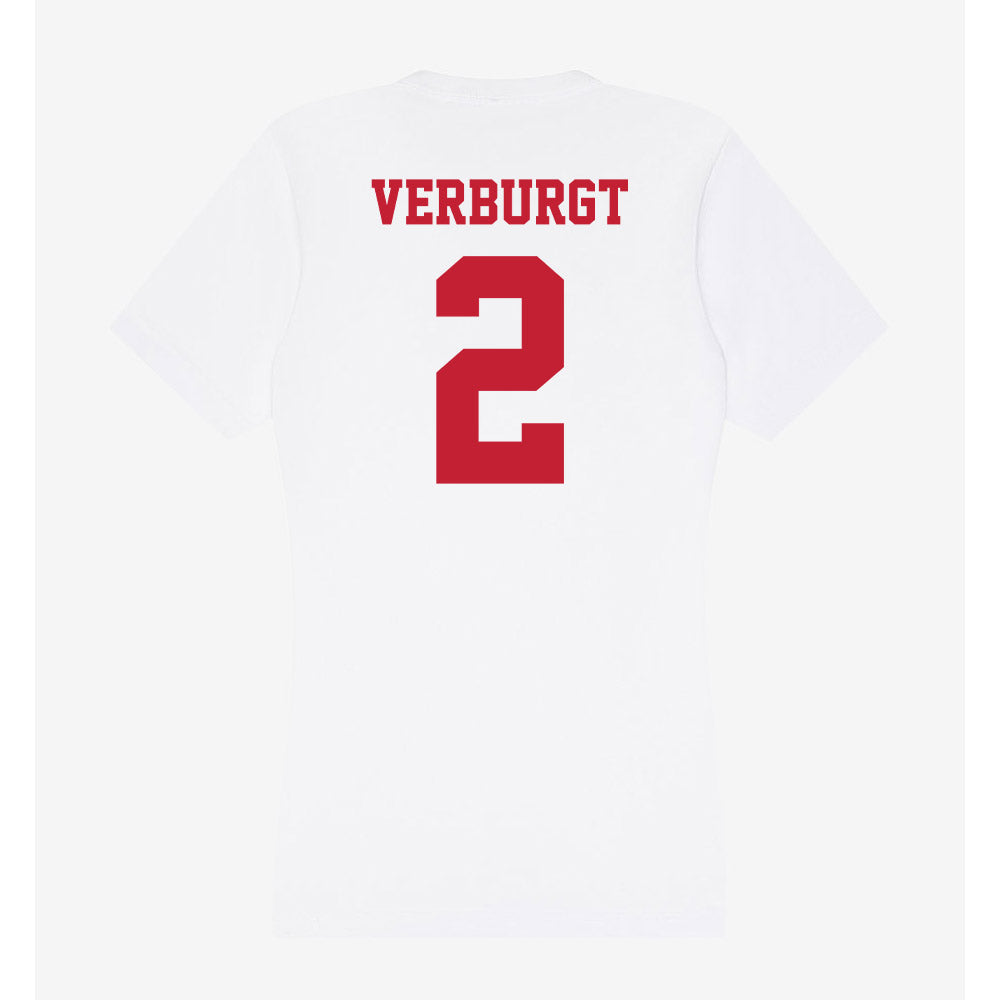 Ball State - NCAA Women's Basketball : Zhen Verburgt - Classic Shersey Women's V-Neck T-Shirt-1