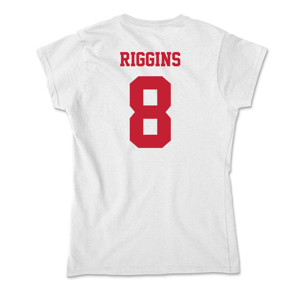 Ball State - NCAA Football : Mason Riggins - Classic Shersey Soft Style Women’s T-Shirt-1