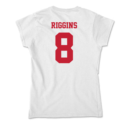 Ball State - NCAA Football : Mason Riggins - Classic Shersey Soft Style Women’s T-Shirt-1
