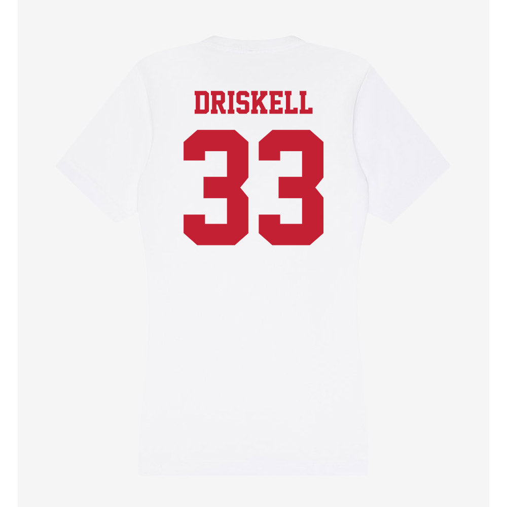 Ball State - NCAA Baseball : Eli Driskell - Classic Shersey Women's V-Neck T-Shirt-1