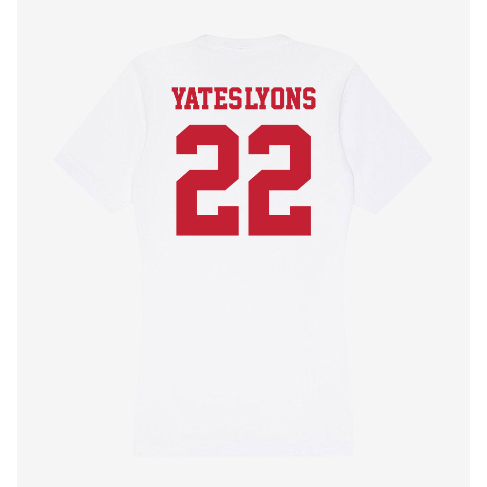 Ball State - NCAA Football : Gavin Yates-Lyons - Classic Shersey Women's V-Neck T-Shirt-1