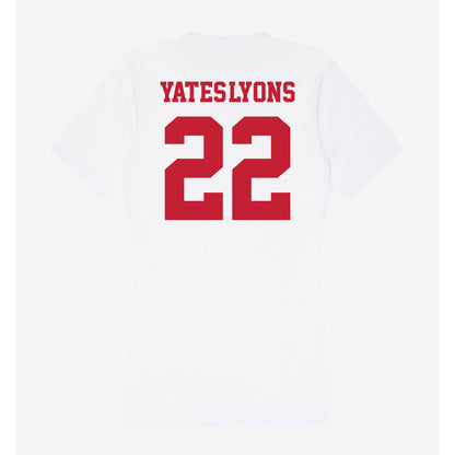 Ball State - NCAA Football : Gavin Yates-Lyons - Classic Shersey Women's V-Neck T-Shirt-1
