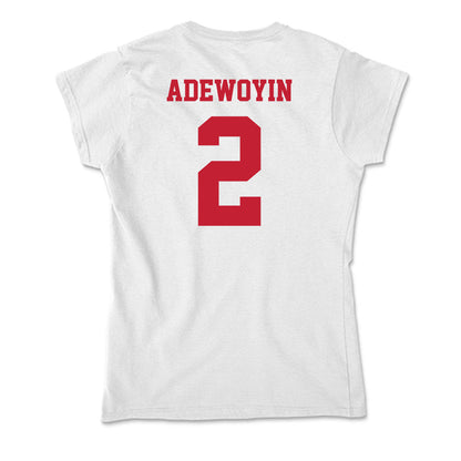 Ball State - NCAA Football : Tobi Adewoyin - Classic Shersey Soft Style Women’s T-Shirt-1