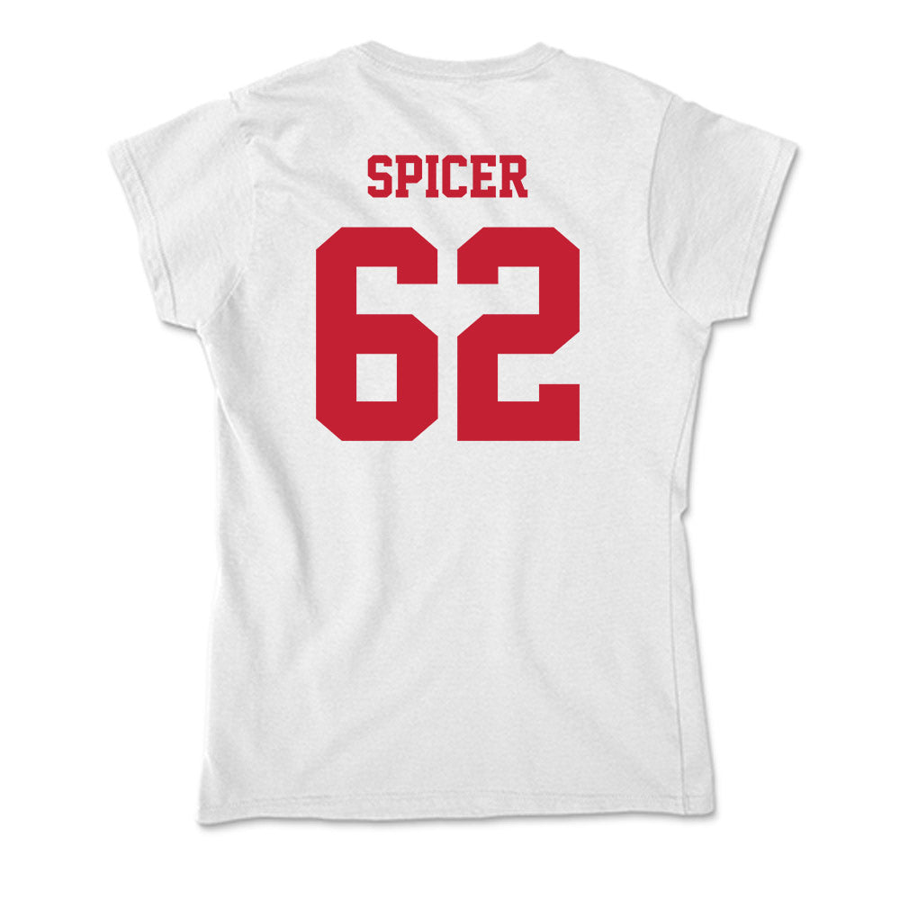 Ball State - NCAA Football : Sam Spicer - Classic Shersey Soft Style Women’s T-Shirt-1