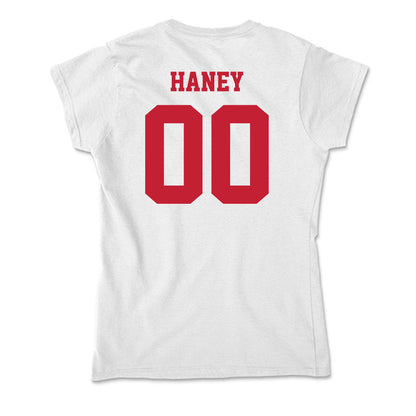 Ball State - NCAA Football : Zion Haney - Classic Shersey Soft Style Women’s T-Shirt-1