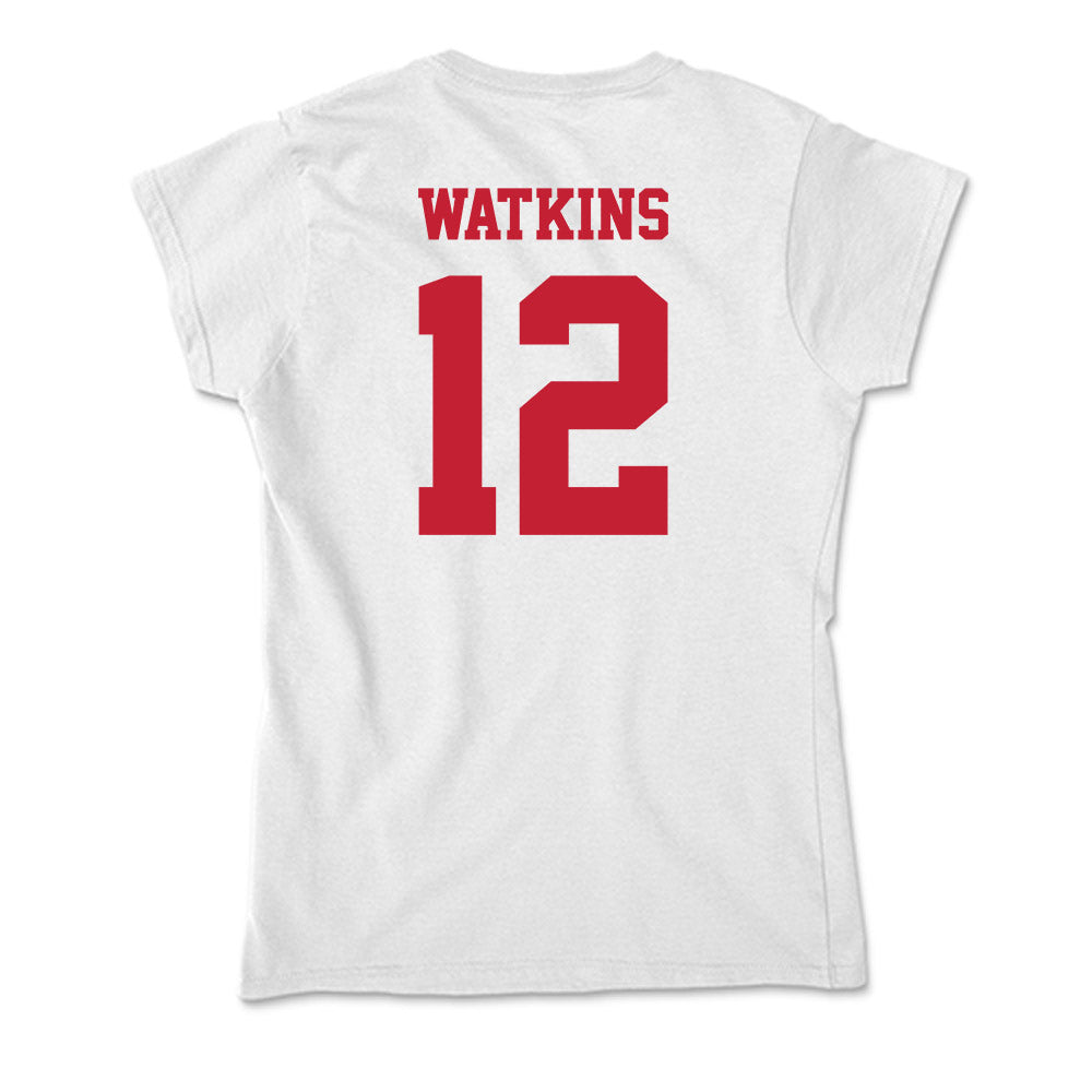 Ball State - NCAA Women's Soccer : Lexi Watkins - Classic Shersey Soft Style Women’s T-Shirt-1