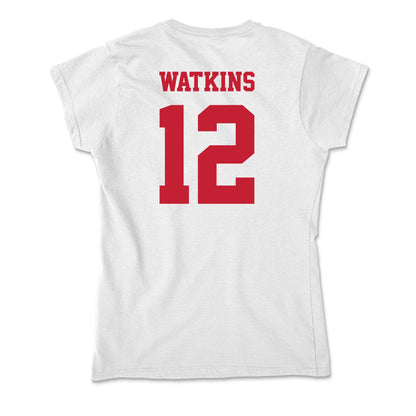 Ball State - NCAA Women's Soccer : Lexi Watkins - Classic Shersey Soft Style Women’s T-Shirt-1