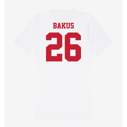 Ball State - NCAA Baseball : Jack Bakus - Classic Shersey Women's V-Neck T-Shirt-1