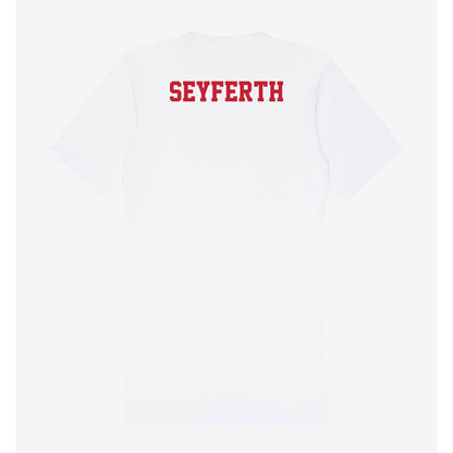 Ball State - NCAA Women's Cross Country : Sadey Seyferth - Classic Shersey Women's V-Neck T-Shirt-1