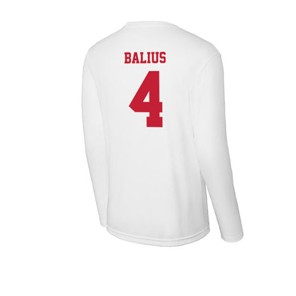 Ball State - NCAA Baseball : Gavin Balius - Classic Shersey Activewear Long Sleeve T-Shirt-1