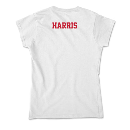 Ball State - NCAA Men's Golf : Samuel Harris - Classic Shersey Soft Style Women’s T-Shirt-1