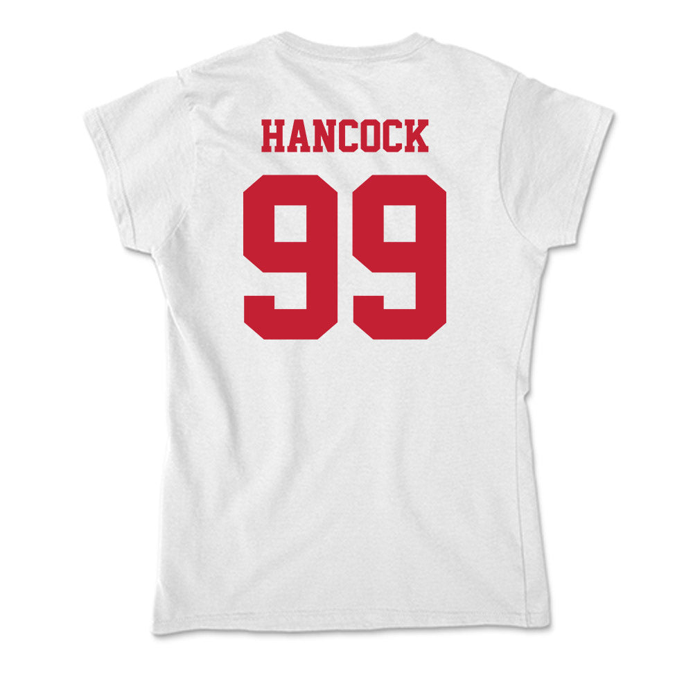 Ball State - NCAA Football : Myles Hancock - Classic Shersey Soft Style Women’s T-Shirt-1