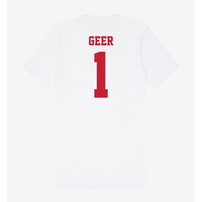 Ball State - NCAA Women's Volleyball : Audrey Geer - Classic Shersey Women's V-Neck T-Shirt-1