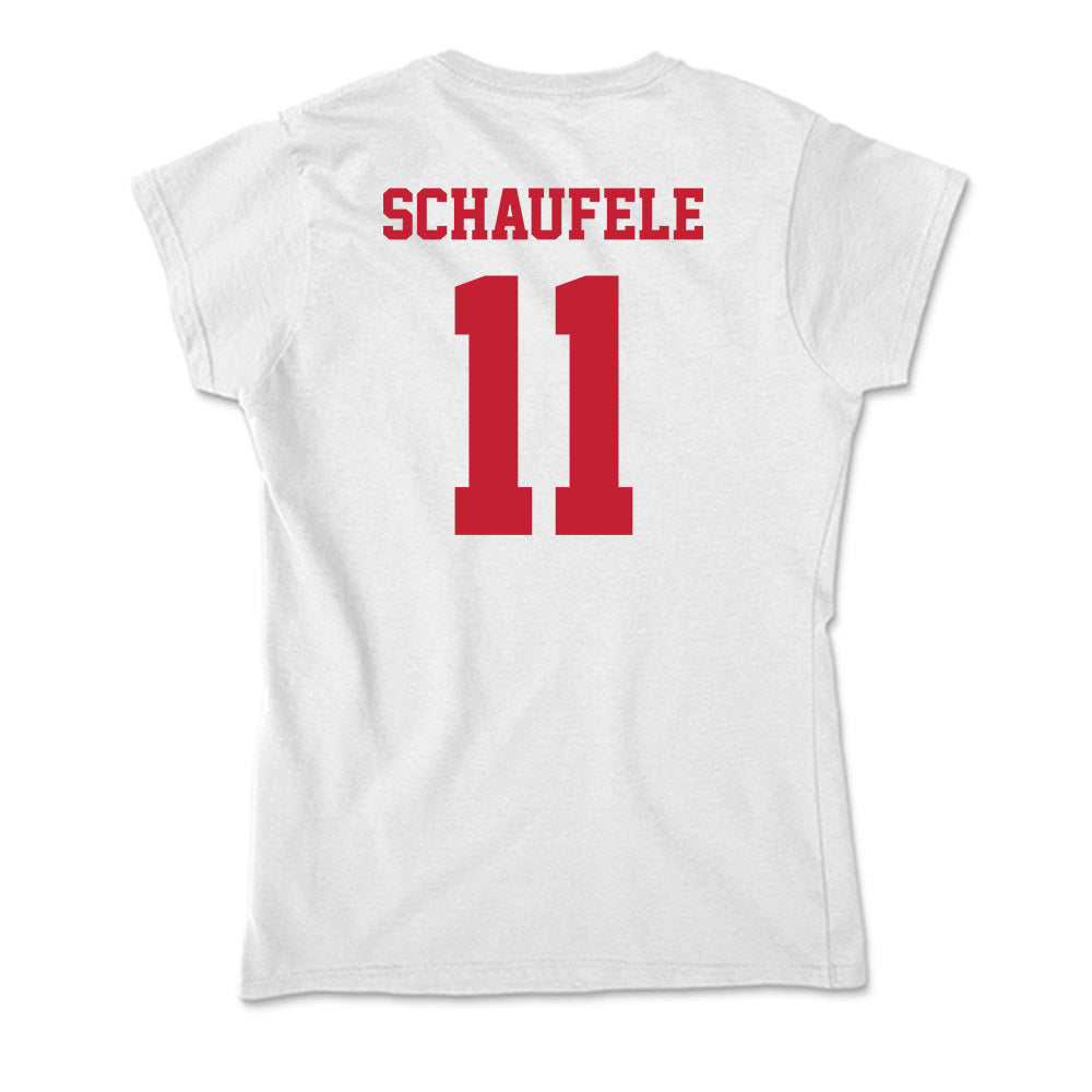 Ball State - NCAA Women's Soccer : Ainsley Schaufele - Classic Shersey Soft Style Women’s T-Shirt-1