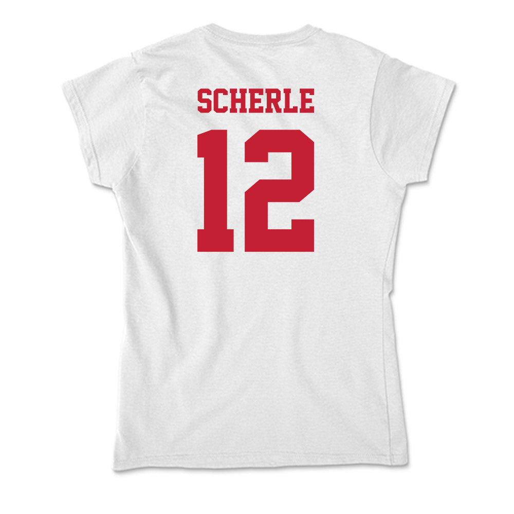 Ball State - NCAA Football : Alex Scherle - Classic Shersey Soft Style Women’s T-Shirt-1