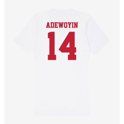 Ball State - NCAA Football : Tobi Adewoyin - Classic Shersey Women's V-Neck T-Shirt-1