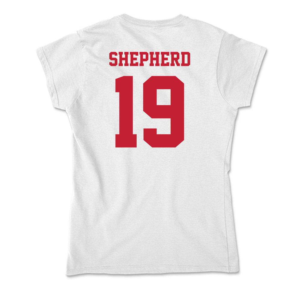 Ball State - NCAA Football : Deondre Shepherd - Classic Shersey Soft Style Women’s T-Shirt-1