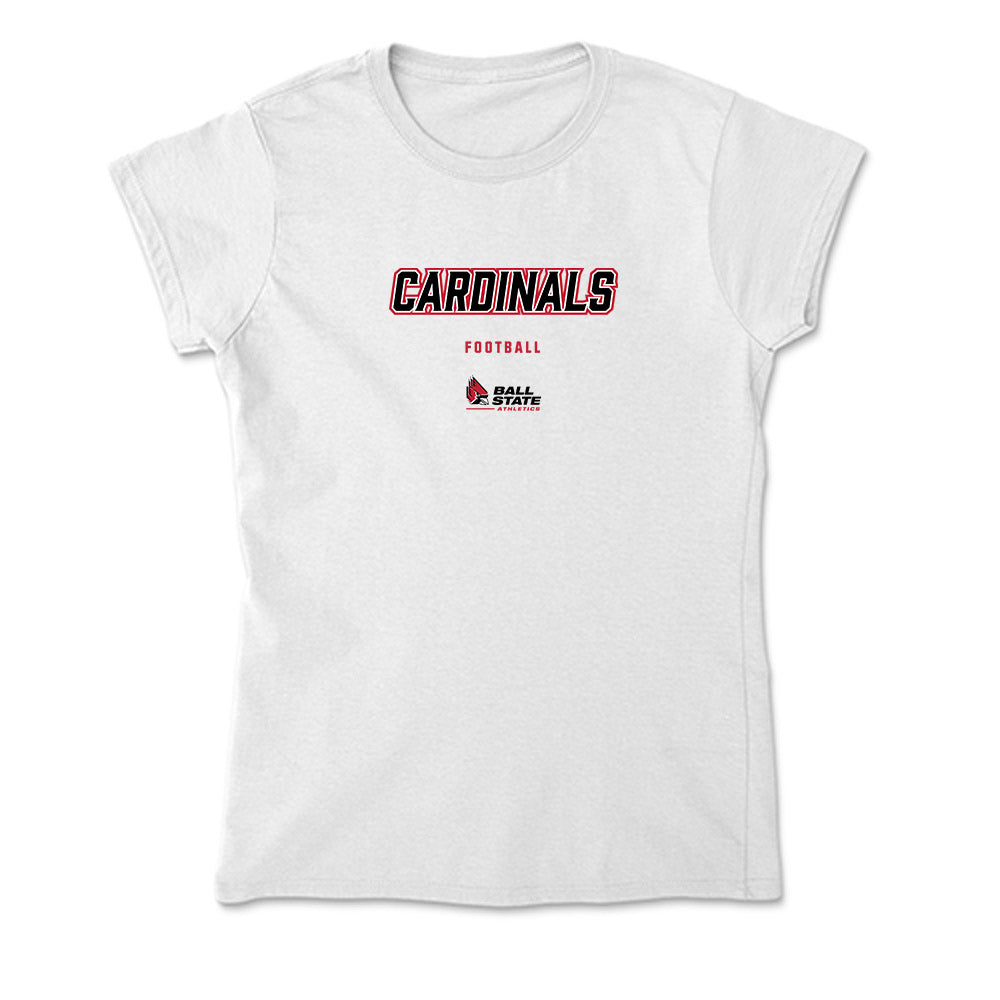 Ball State - NCAA Football : AJ Seymour - Classic Shersey Soft Style Women’s T-Shirt-0