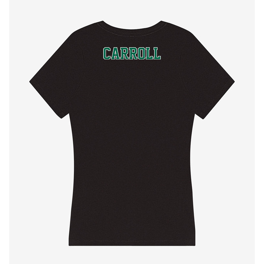 Tulane - NCAA Women's Track & Field : Bella Carroll - Women's V-Neck T-Shirt-1