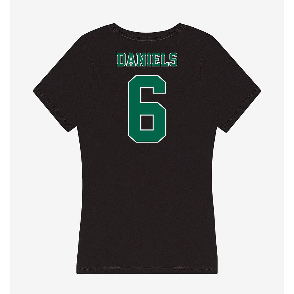 Tulane - NCAA Football : Johnnie Daniels - Women's V-Neck T-Shirt-1